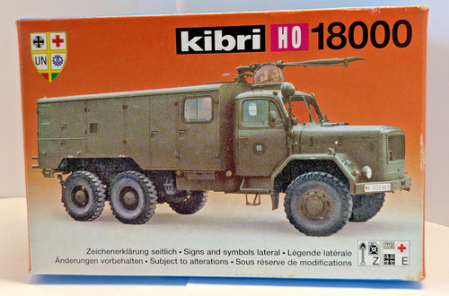 Kibri bausatz magirus - h0,