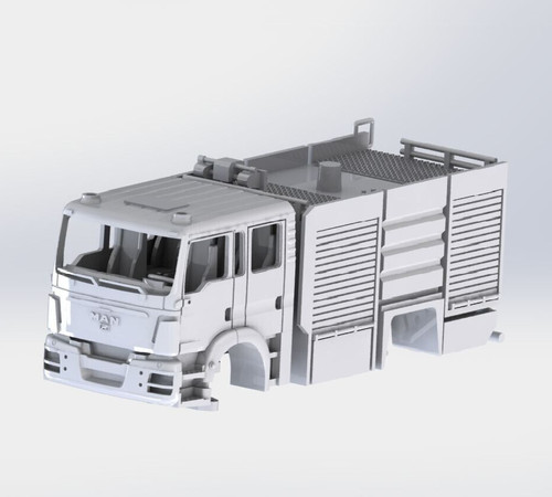 Man tgm hlf feuerwehr - 1/87,