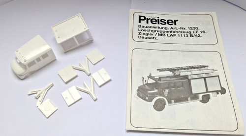 Feuerwehr preiser merlau rmm - preiser,