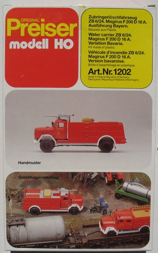 Preiser 1202 magirus 200 d - preiser,